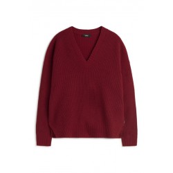 Jersey Azalea rojo Mujer Ecoalf | Lana 100% Reciclada y Sostenible