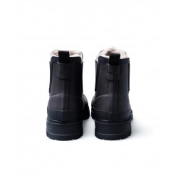 Botas de Agua Verbenas Mujer Marrón con Pelo Interior | Impermeables y Cálidas | Eolo Sanxenxo