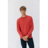 Sudadera El Pulpo Cuello Caja Roja | Algodón Orgánico Hombre | Eolo Sanxenxo