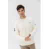 Sudadera El Pulpo Blanca Unisex | Náutica Casual | Eolo Sanxenxo