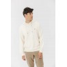 Sudadera El Pulpo Capucha Blanca Unisex | Náutica Casual | Eolo Sanxenxo