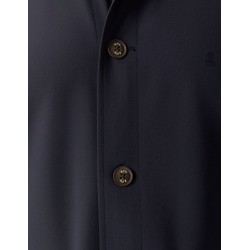 Sobrecamisa Técnica Azul Marino El Pulpo | Hombre | Eolo Sanxenxo