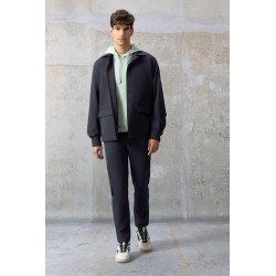 Sobrecamisa Técnica Azul Marino El Pulpo | Hombre | Eolo Sanxenxo