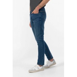 Pantalón Vaquero Azul Medio El Pulpo | Slim Fit | Hombre | Eolo Sanxenxo