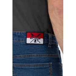 Pantalón Vaquero Azul Medio El Pulpo | Slim Fit | Hombre | Eolo Sanxenxo