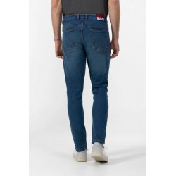 Pantalón Vaquero Azul Medio El Pulpo | Slim Fit | Hombre | Eolo Sanxenxo