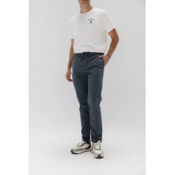Pantalón Azul Cintura Goma El Pulpo | Hombre | Comodidad y Estilo | Eolo Sanxenxo