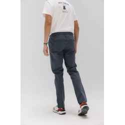 Pantalón Azul Cintura Goma El Pulpo | Hombre | Comodidad y Estilo | Eolo Sanxenxo