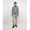 Jersey cuello cremallera verde El Ganso hombre | Eolo Sanxenxo
