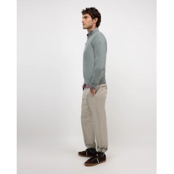 Jersey cuello cremallera verde El Ganso hombre | Eolo Sanxenxo