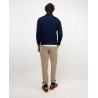 Jersey cuello cremallera azul marino El Ganso hombre | Eolo Sanxenxo