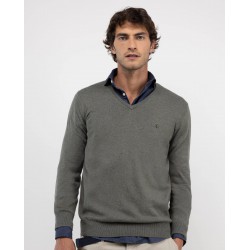 Jersey verde pico coderas El Ganso hombre | Eolo Sanxenxo