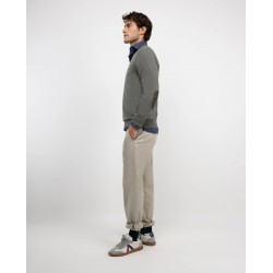 Jersey verde pico coderas El Ganso hombre | Eolo Sanxenxo