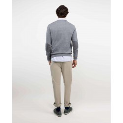 Jersey gris pico coderas El Ganso hombre | Eolo Sanxenxo