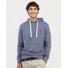 Sudadera Azul Petróleo Capucha  El Ganso Hombre | Estilo Casual Náutico