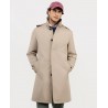 Gabardina Acolchada Beige El Ganso Hombre | Impermeable y Sostenible