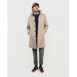 Gabardina Acolchada Beige El Ganso Hombre | Impermeable y Sostenible