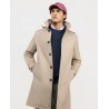 Gabardina Acolchada Beige El Ganso Hombre | Impermeable y Sostenible