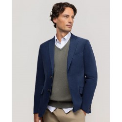 Americana Pana Azul Marino El Ganso Hombre | Look Casual Elegante
