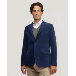 Americana Pana Azul Marino El Ganso Hombre | Look Casual Elegante