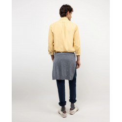 Camisa Micro Pana Amarilla El Ganso Hombre | Casual y Suave