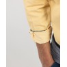 Camisa Micro Pana Amarilla El Ganso Hombre | Casual y Suave