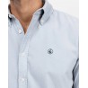 Camisa Micro Pana Gris Azulada El Ganso Hombre | Casual y Suave