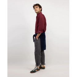 Camisa Micro Pana Granate El Ganso Hombre | Casual y Suave