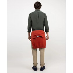 Camisa Micro Pana verde El Ganso Hombre | Casual y Suave