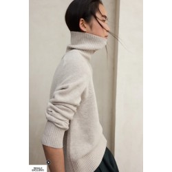 Jersey Caqui de Lana Reciclada | Moda Sostenible