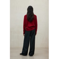 Jersey Caqui de Lana Reciclada | Moda Sostenible