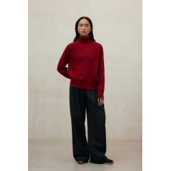 Jersey Caqui de Lana Reciclada | Moda Sostenible