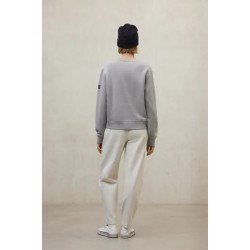 Sudadera Albor gris sostenible | Algodón reciclado y orgánico