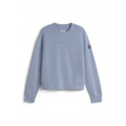 Sudadera Albor celeste sostenible | Algodón reciclado y orgánico