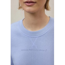 Sudadera Albor celeste sostenible | Algodón reciclado y orgánico