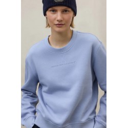 Sudadera Albor celeste sostenible | Algodón reciclado y orgánico