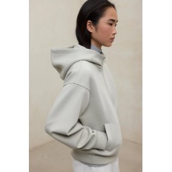 Sudadera Arica beige oversize | Poliéster reciclado y orgánico