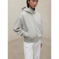 Sudadera Arica beige oversize | Poliéster reciclado y orgánico