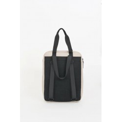 Mochila Bubutsa beige impermeable | Versátil y moderna