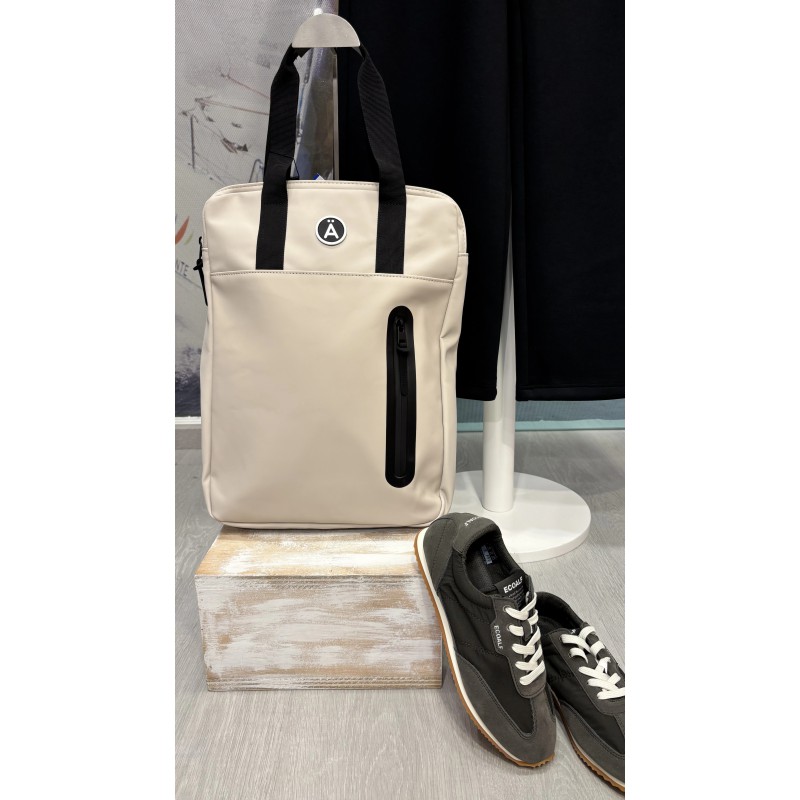 Mochila Bubutsa beige impermeable | Versátil y moderna