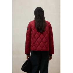 Chaqueta Musa roja reciclada | Repelente al agua y vegana