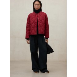 Chaqueta Musa roja reciclada | Repelente al agua y vegana