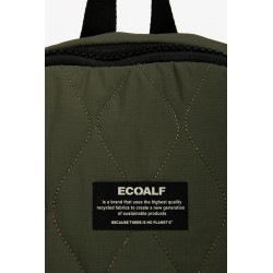 Mochila Flock verde reciclada | Textile-to-Textile sostenible