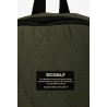 Mochila Flock verde reciclada | Textile-to-Textile sostenible