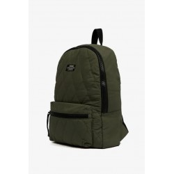 Mochila Flock verde reciclada | Textile-to-Textile sostenible