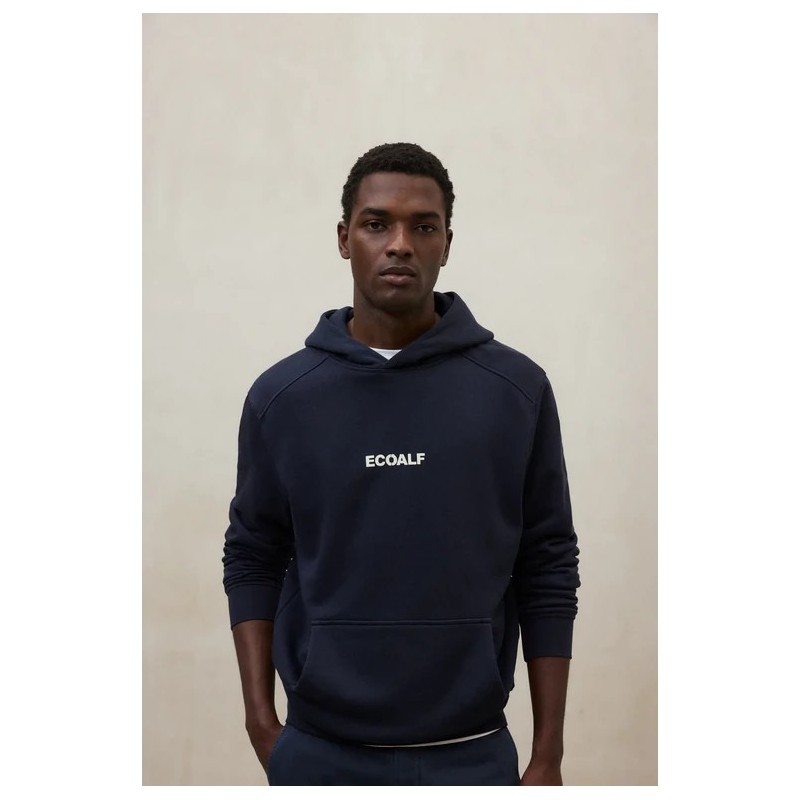 Sudadera Lancha marino algodón reciclado y orgánico