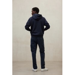 Sudadera Lancha marino algodón reciclado y orgánico