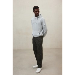 Sudadera Tavira gris 100% algodón reciclado vegana