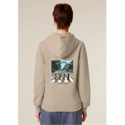 Sudadera Beige Abbey Road Blue Blue Chihuahua | Moda Casual Mascotas