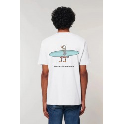 Camiseta Gaviota Surfera Blueblue Chihuahua hombre | Algodón orgánico